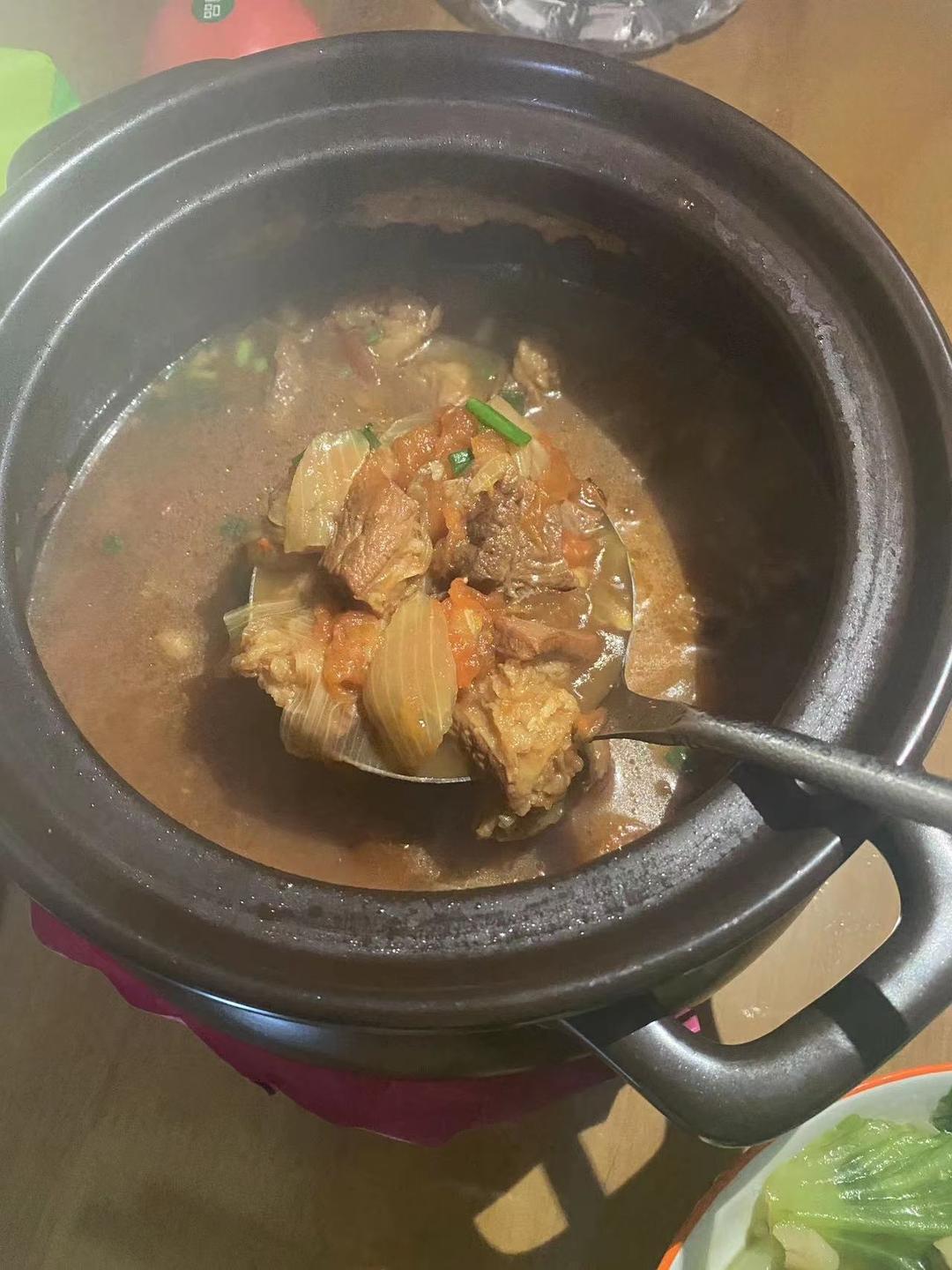 番茄牛腩的做法