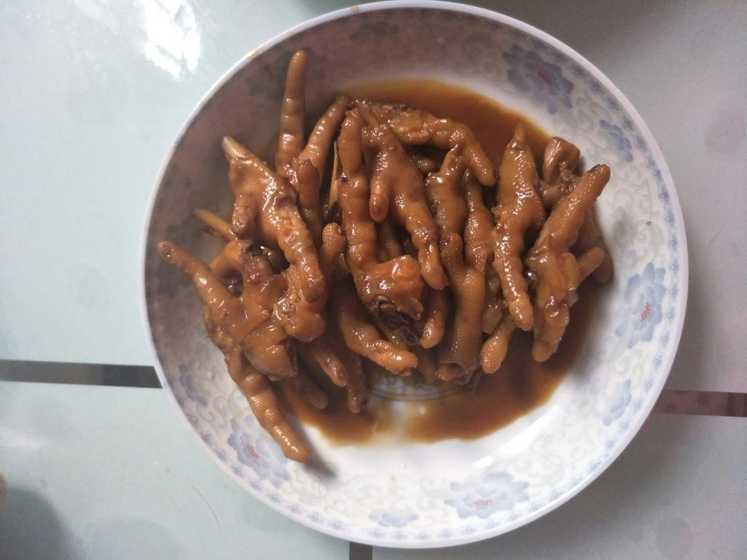 秘制红烧鸡爪