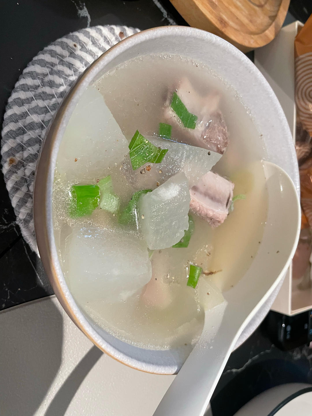 冬瓜排骨汤，夏天的味道
