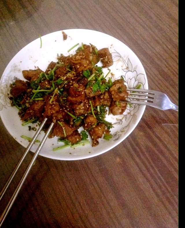 孜然羊肉片