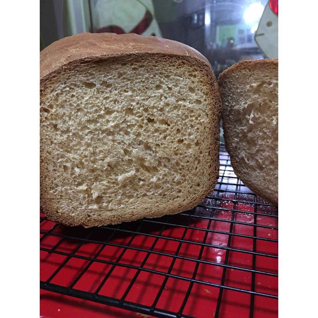 超级好吃的原味面包（面包机版）