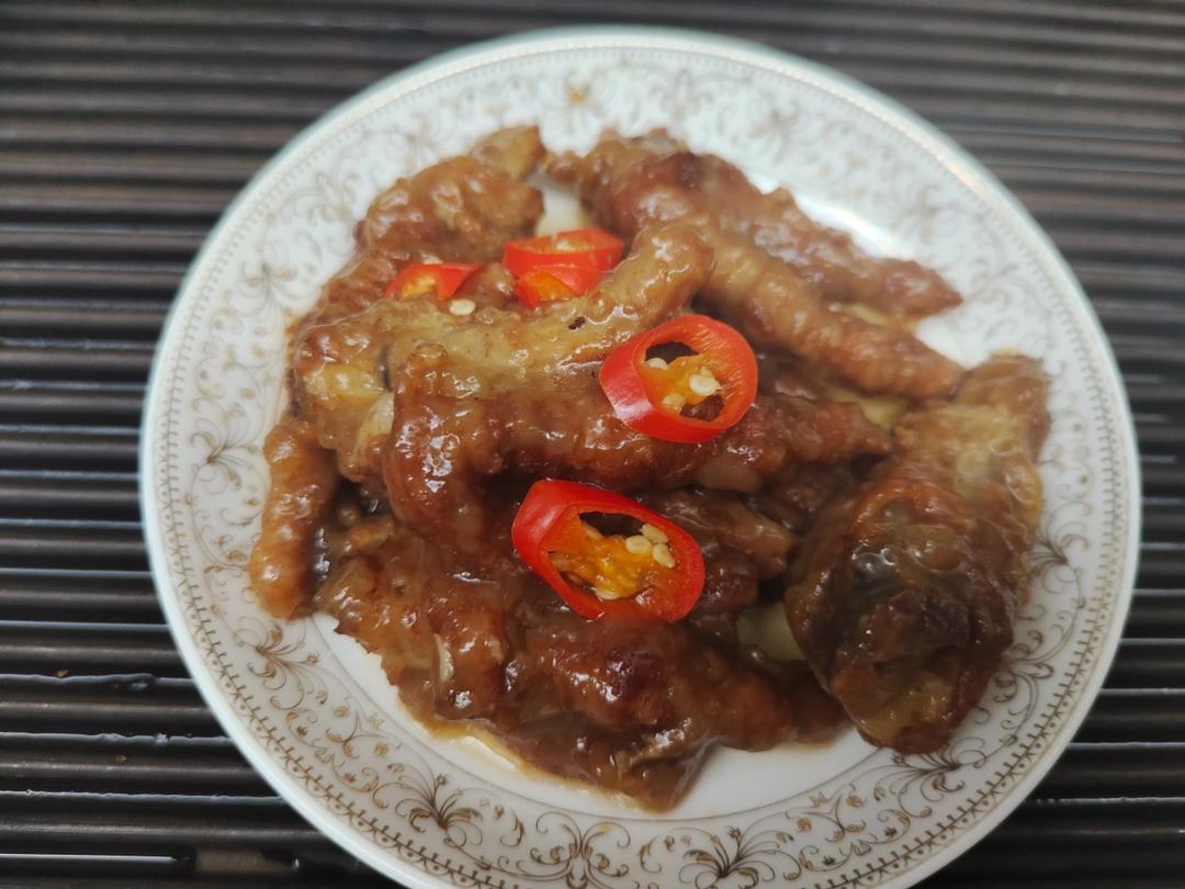 经典广东点心  豉汁蒸凤爪