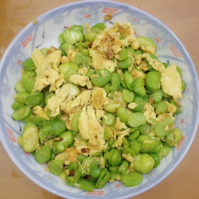 鸡蛋蚕豆米