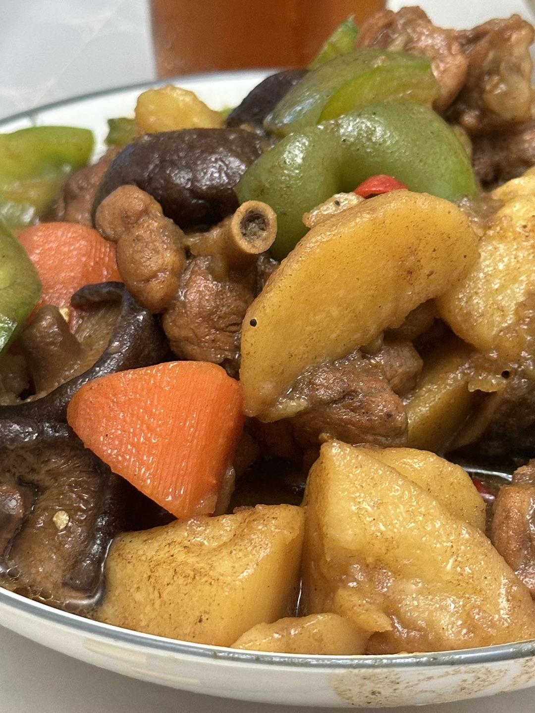 外卖第一名，简单在家做|黄焖鸡米饭