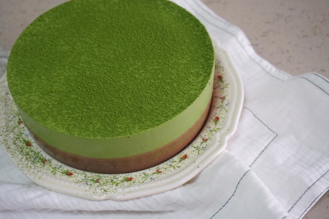 巧克力抹茶慕斯蛋糕