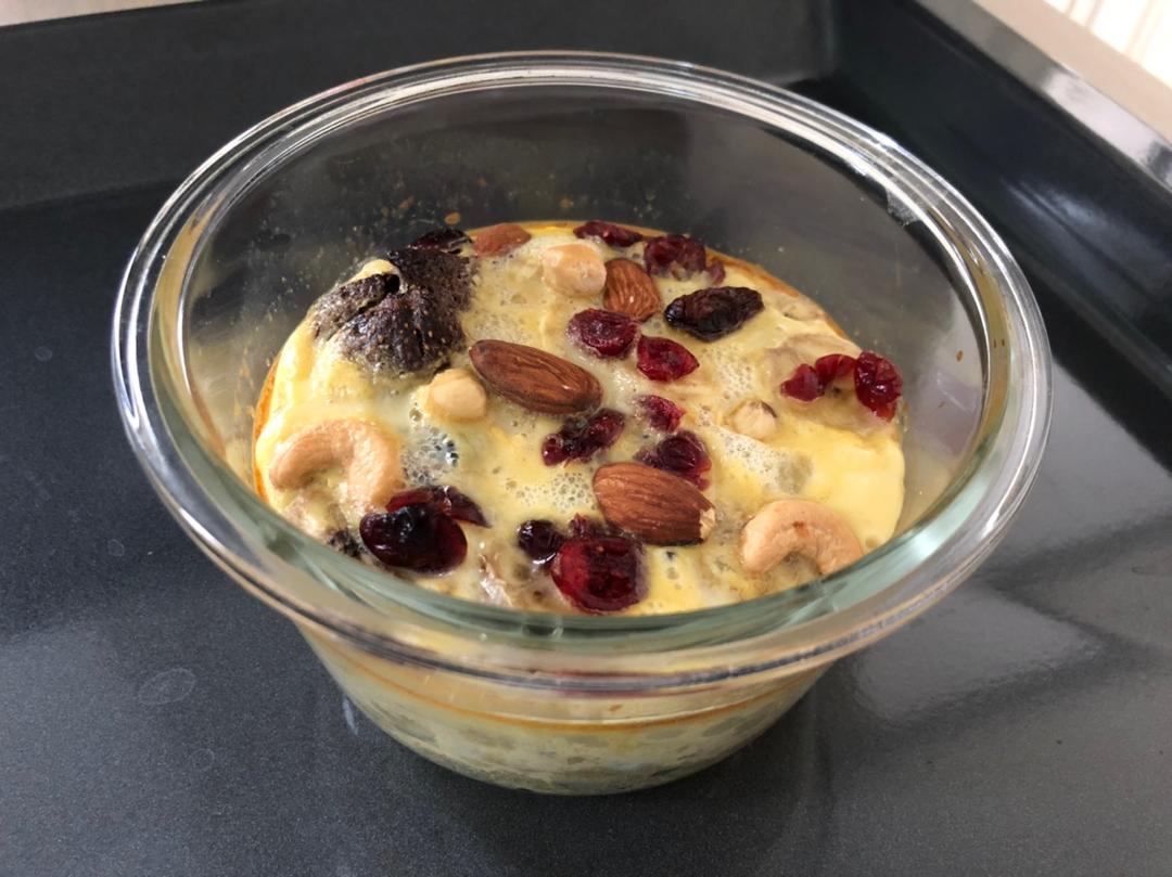 香蕉蓝莓烤燕麦