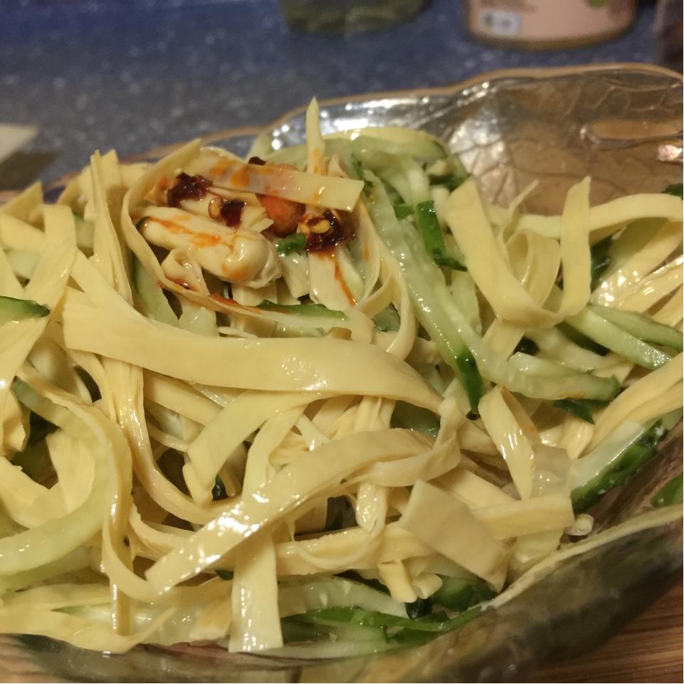 爽口凉拌油豆皮