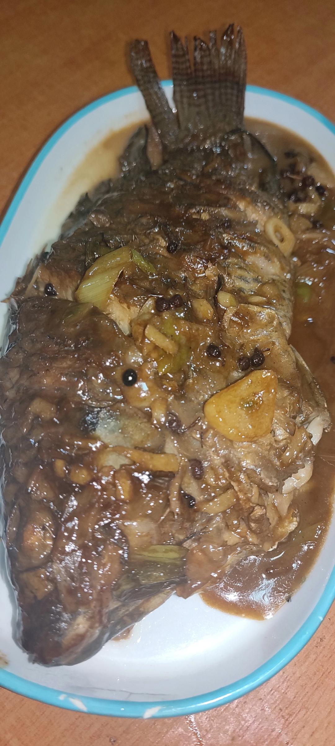 红烧罗非鱼