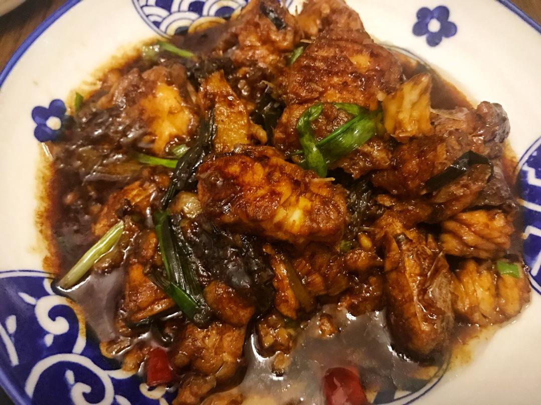 红烧鱼块