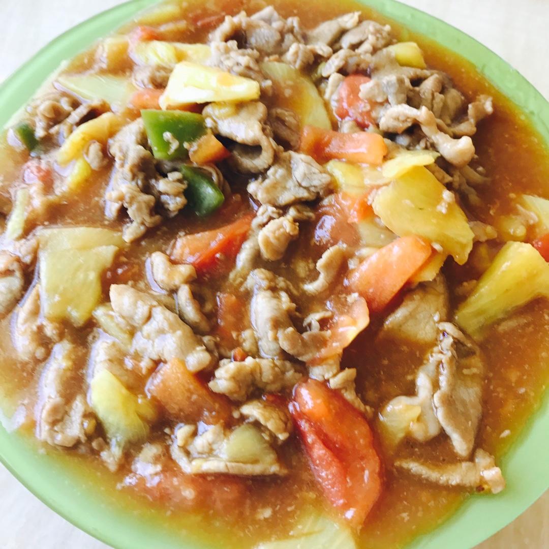 菠萝咕噜肉
