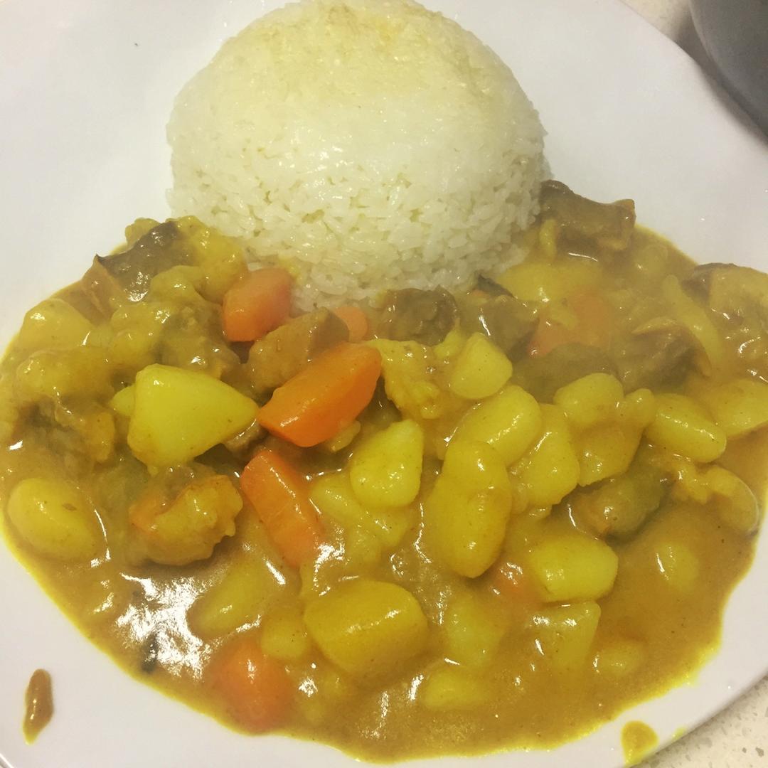 堂妈教你做咖喱牛肉饭