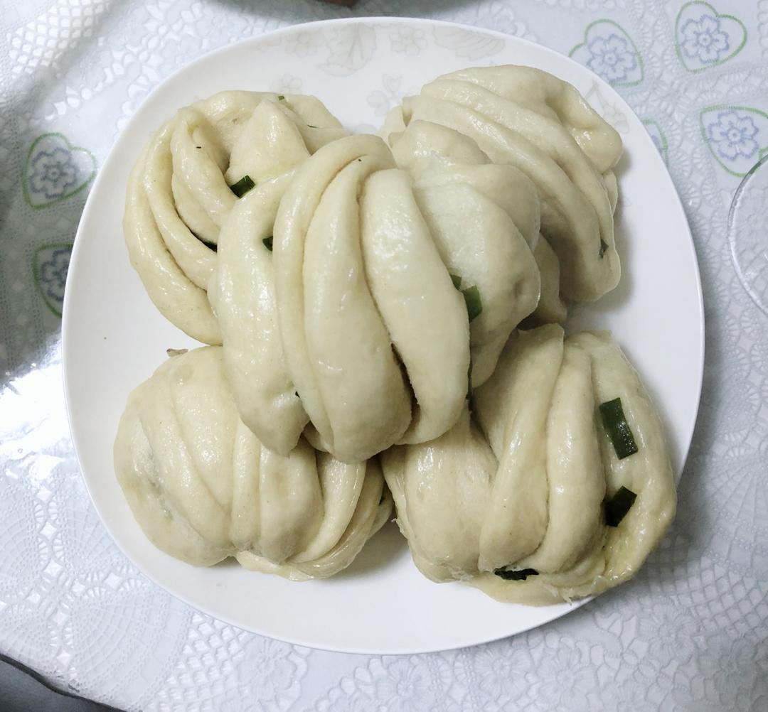 葱油花卷--有详细手法