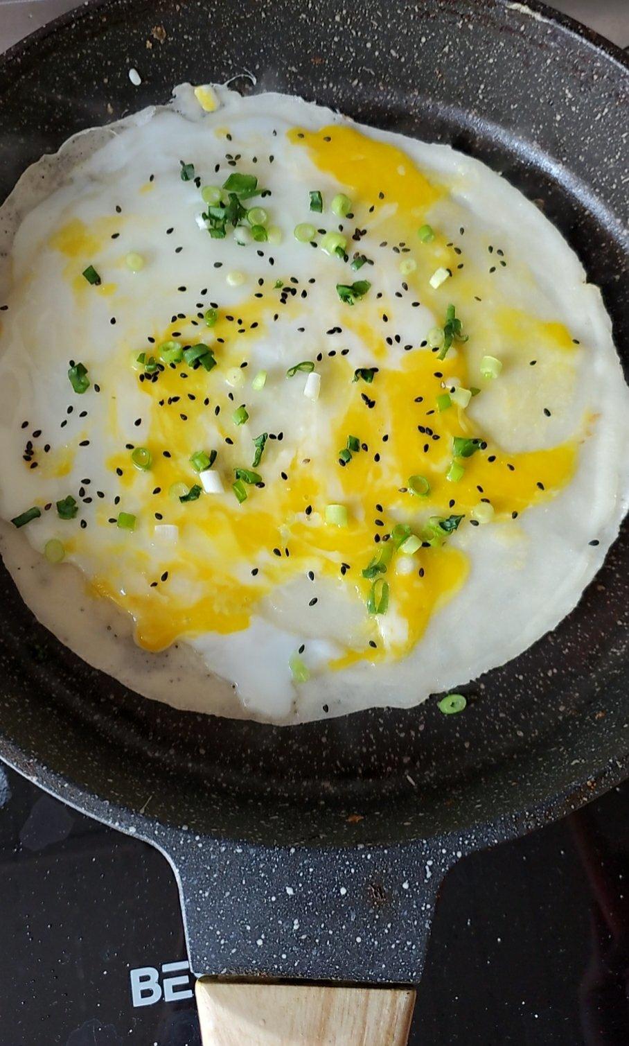 简易早餐−鸡蛋煎饼