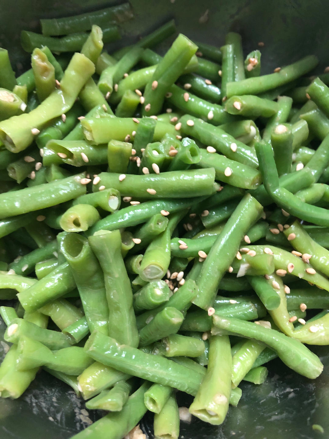 夏日素食凉拌豇豆