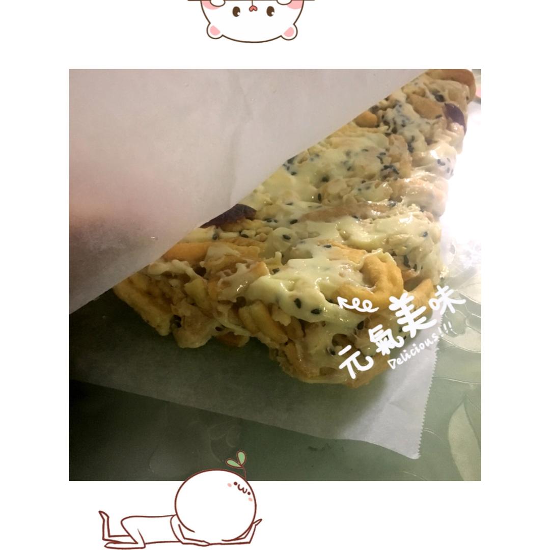 蔓越莓牛扎糖沙琪玛