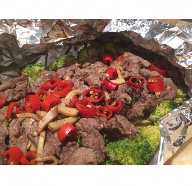 锡纸牛肉