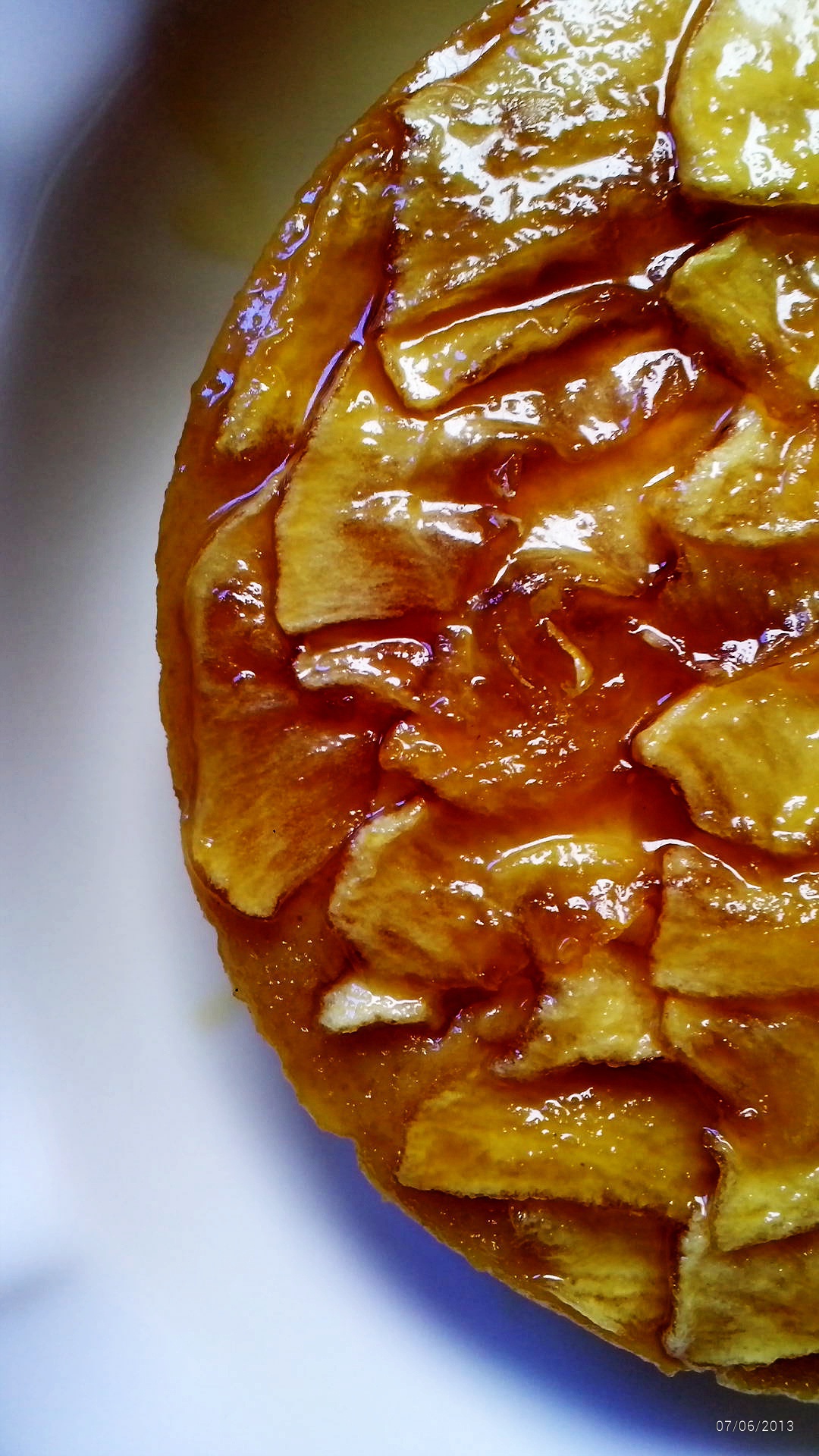 焦糖苹果翻转蛋糕