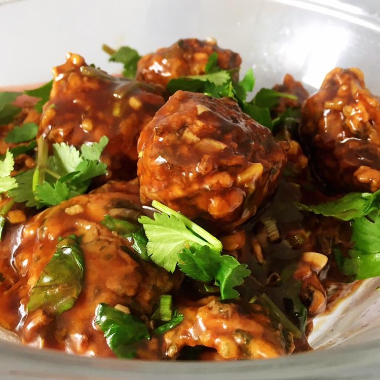 在家也能做大菜之12~“醋溜豆腐丸子”