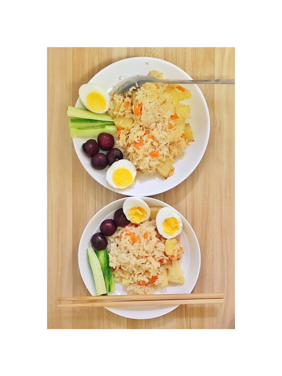 香蕉坚果西多士