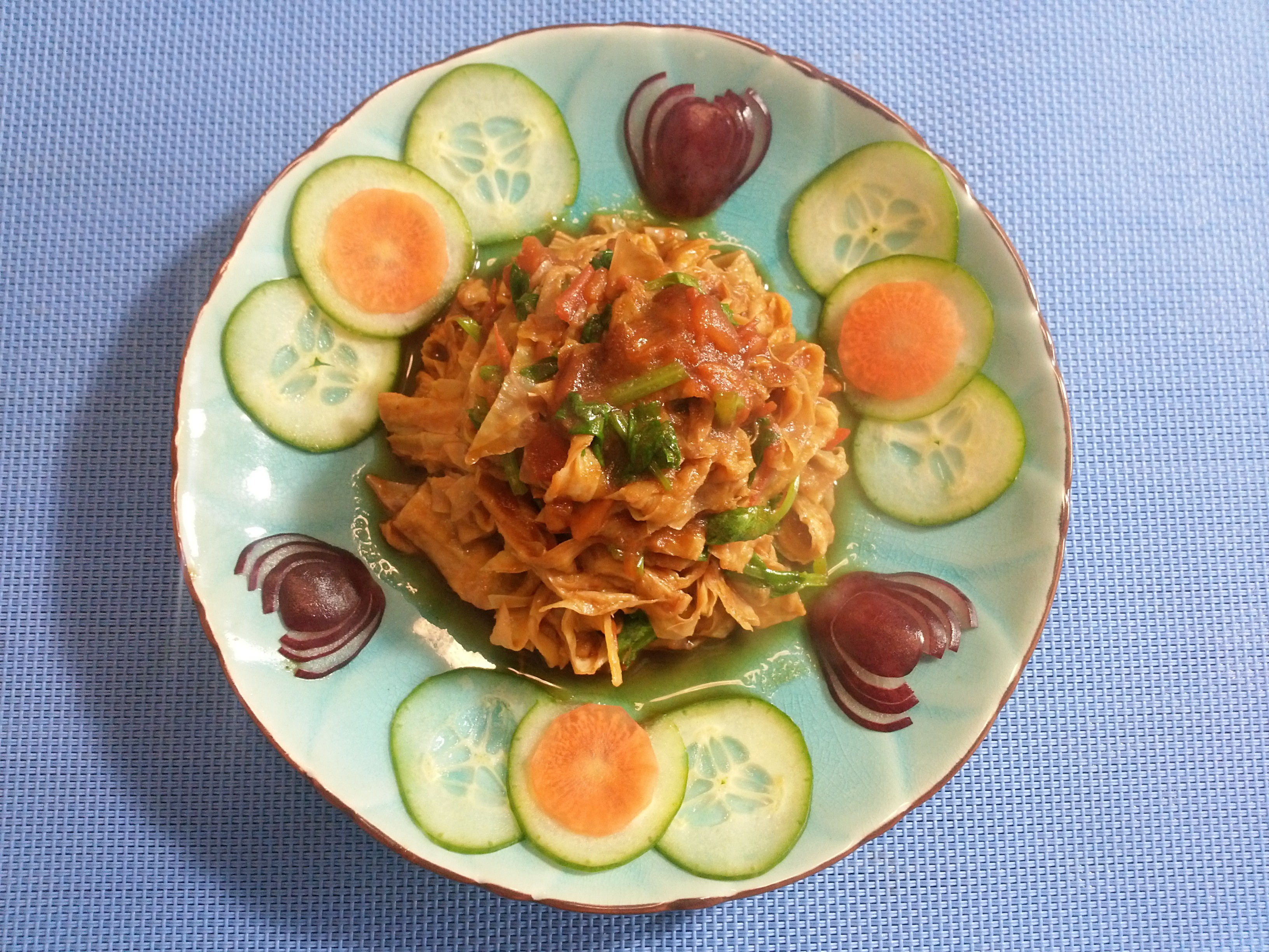 【圆满素食】咸香腐竹