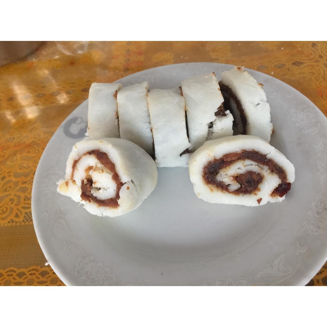 枣泥山药卷