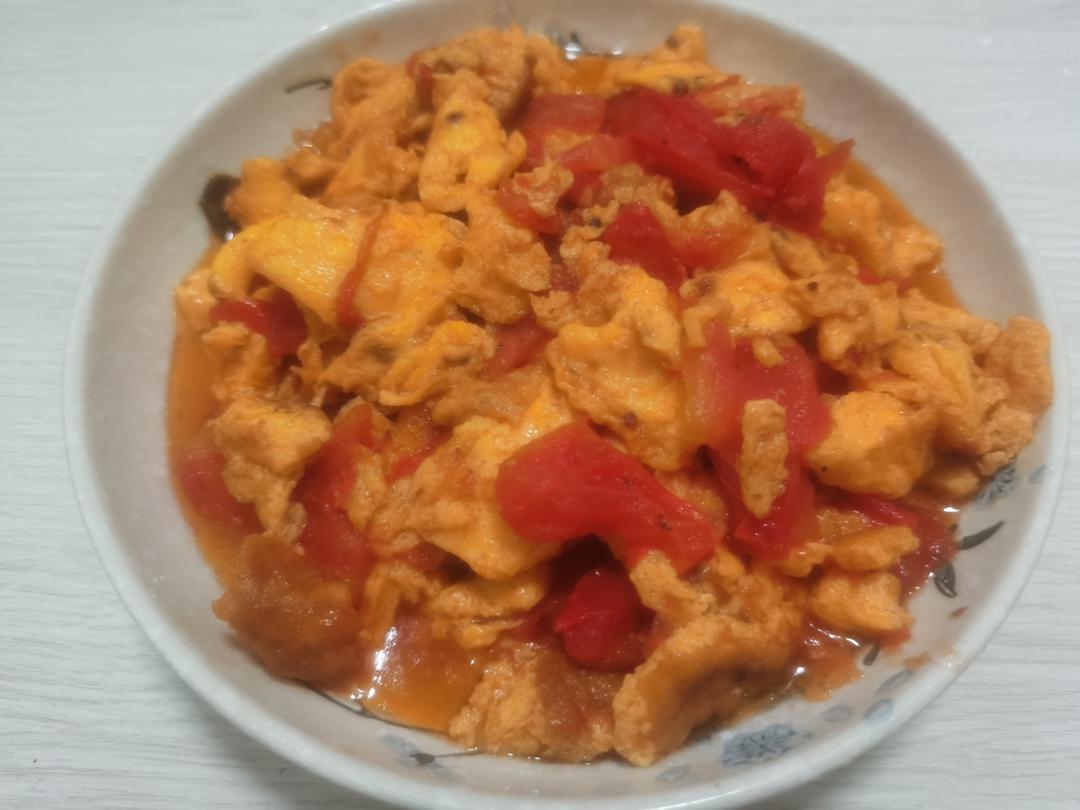 西红柿炒鸡蛋