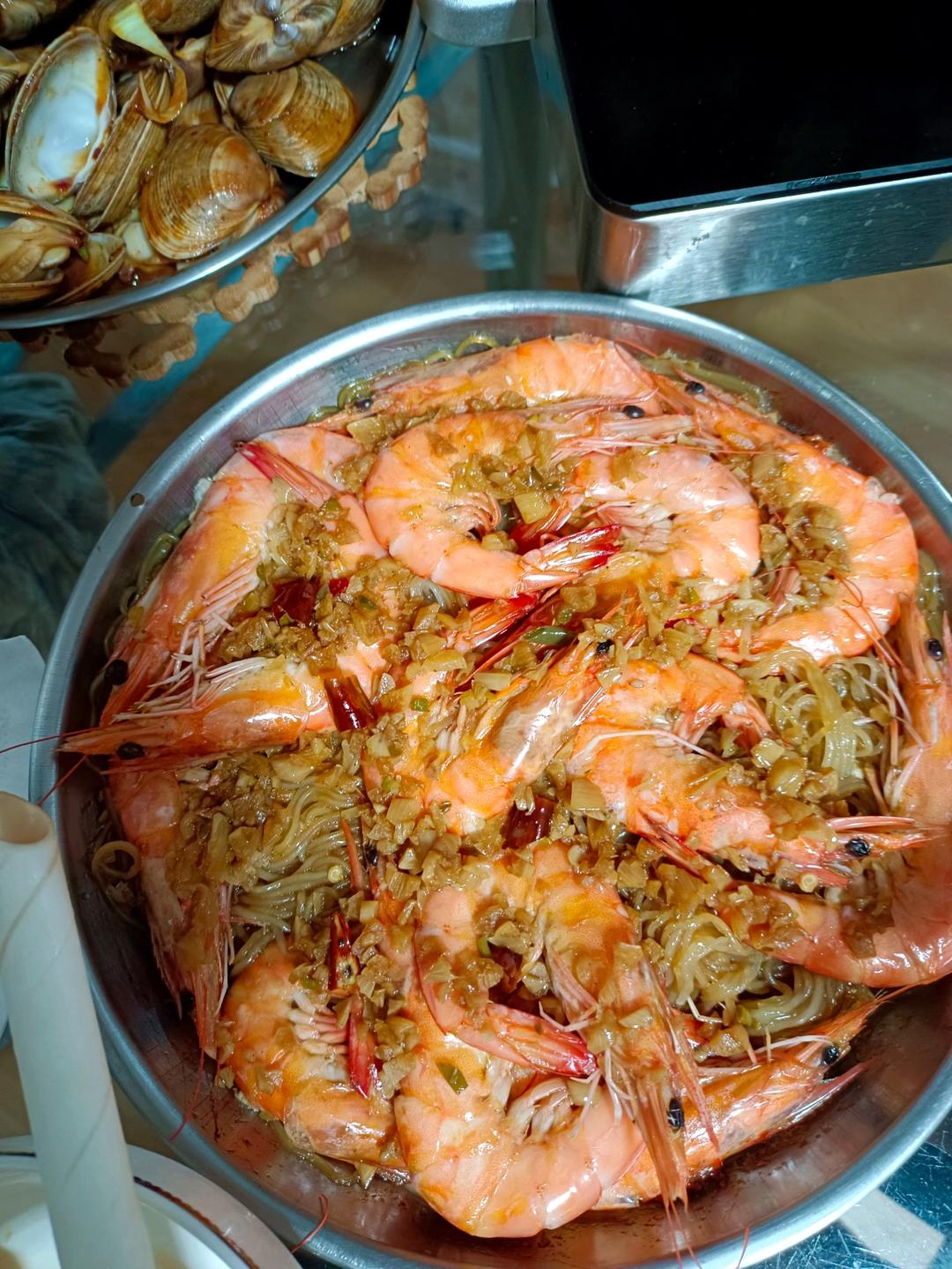 蒜蓉粉丝烤虾