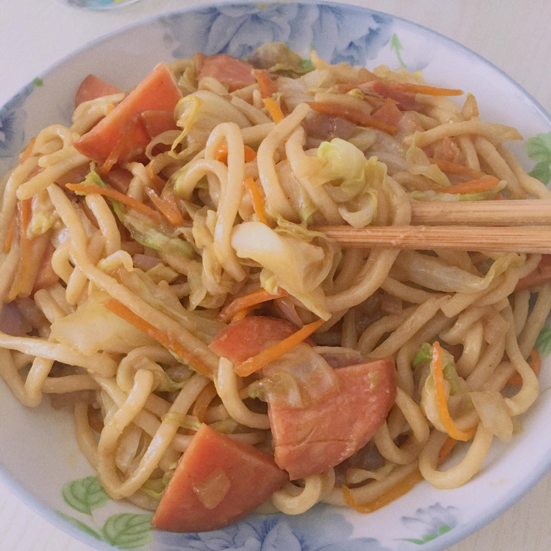 🍜最简单最好吃的家常炒面