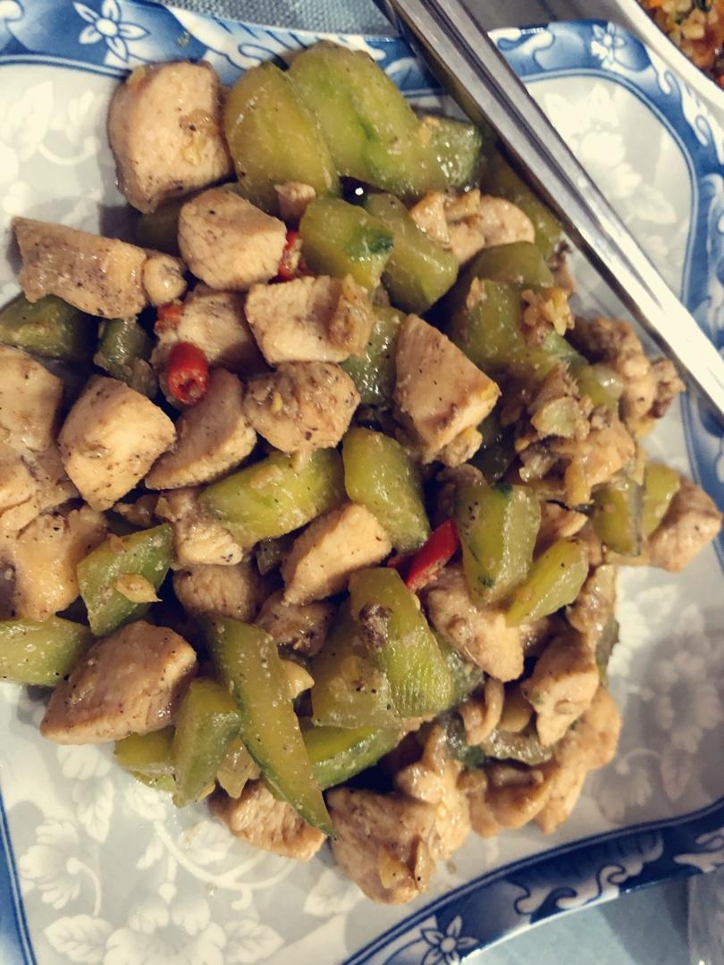 超嫩的小炒鸡胸肉