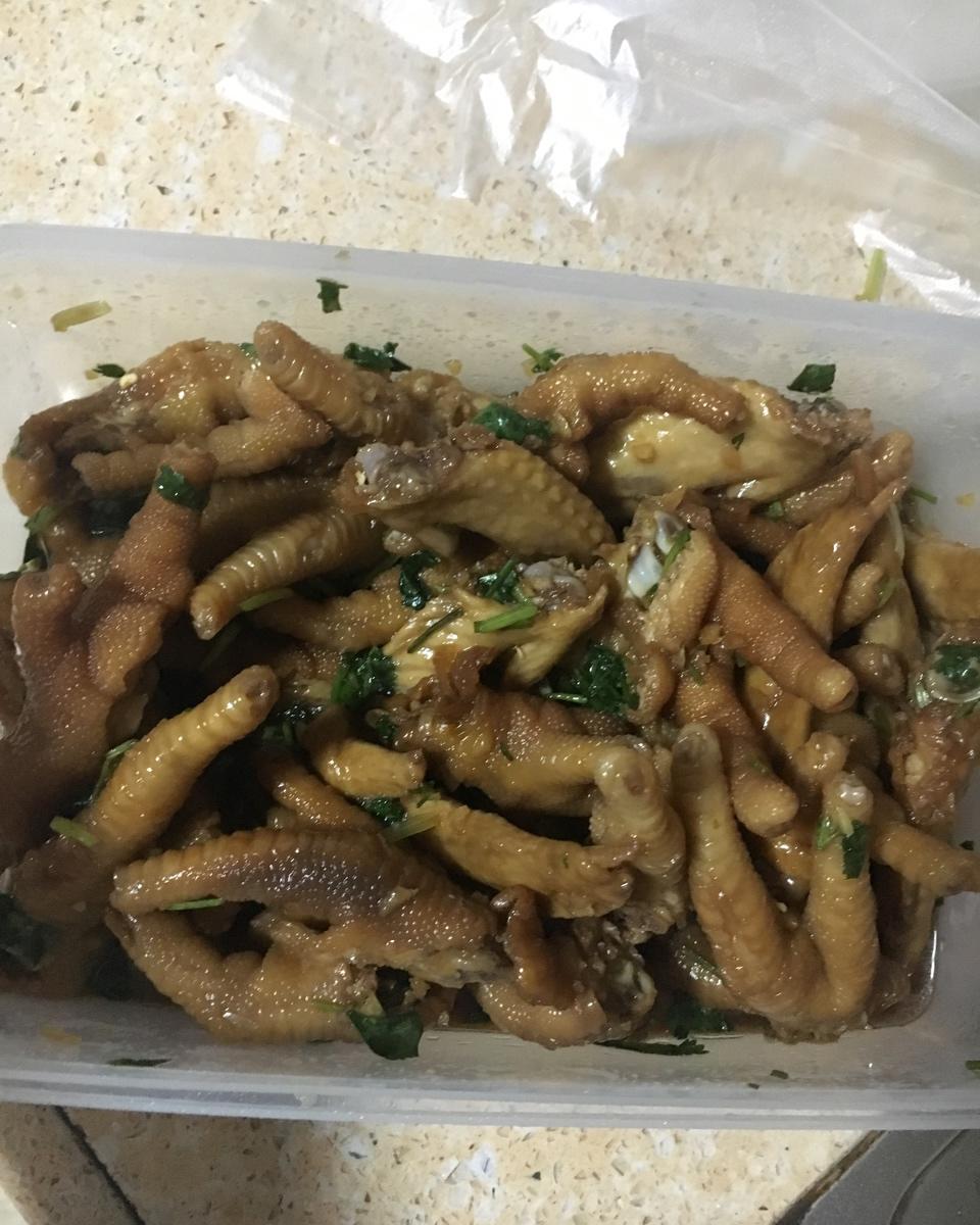 香辣蒜香凉拌爽脆鸡脚