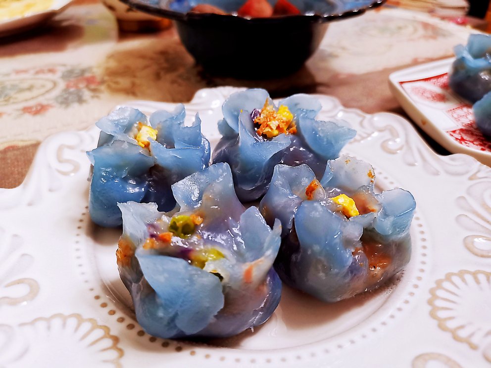 水晶蒸饺 樱花图片