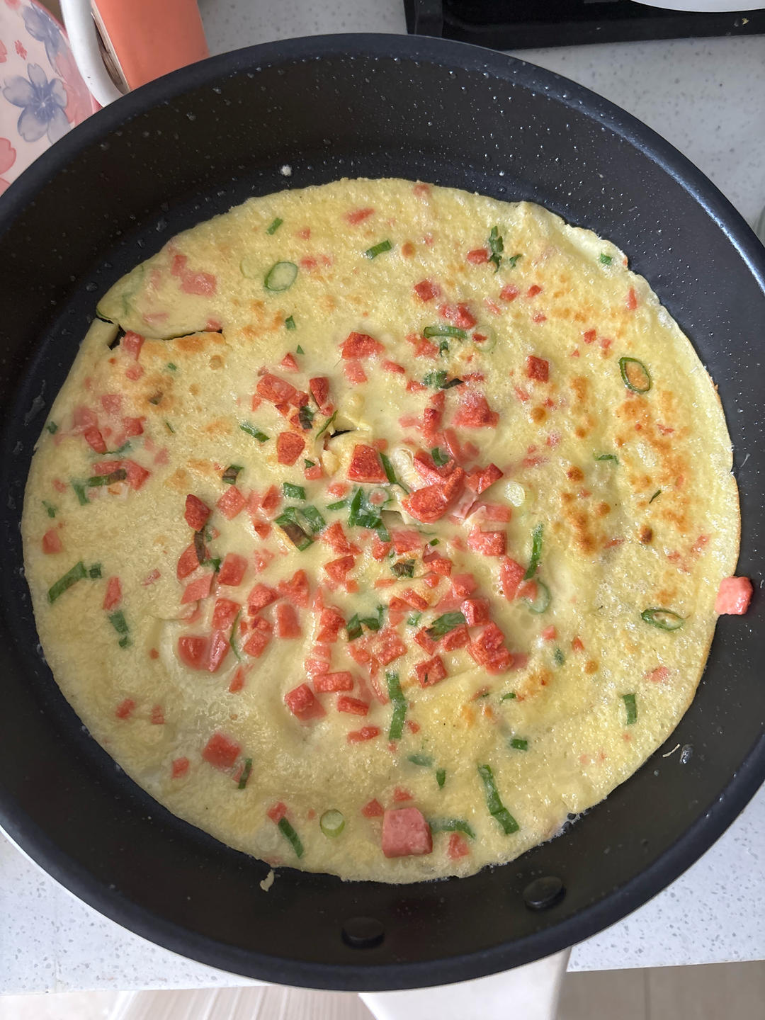 软软咸香鸡蛋饼（超详细）