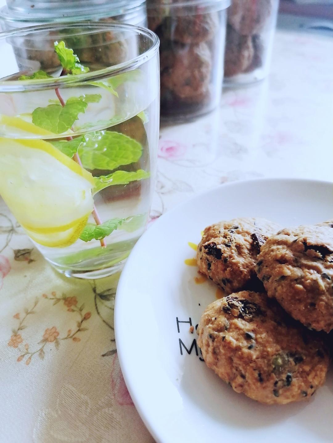 红糖蔓越莓燕麦小饼干