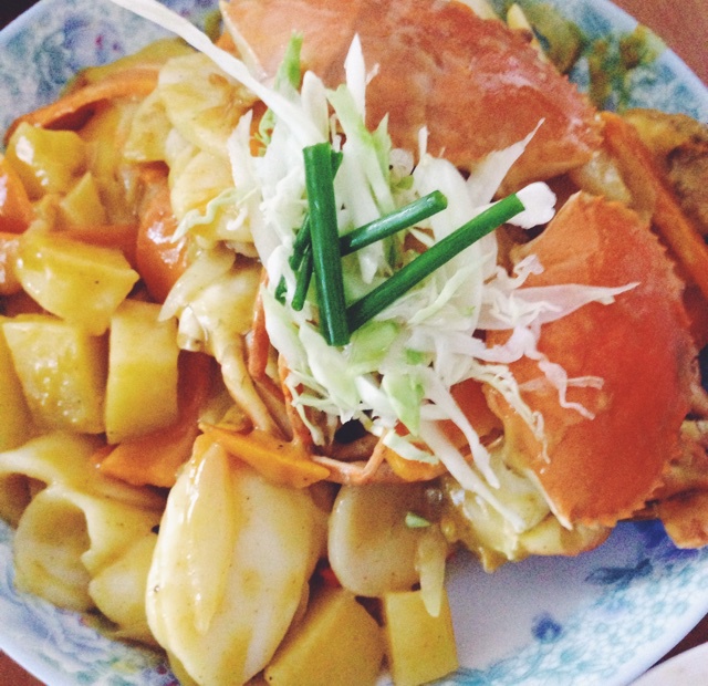 椰浆咖喱蟹