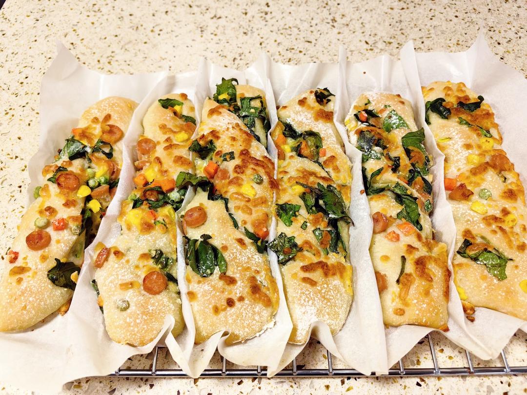 免揉面‼️恰巴塔扭扭棒！无糖低油健康又好吃😋