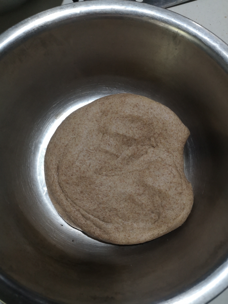 100％黑全麦吐司（一次发酵）轻松手揉的做法 步骤13