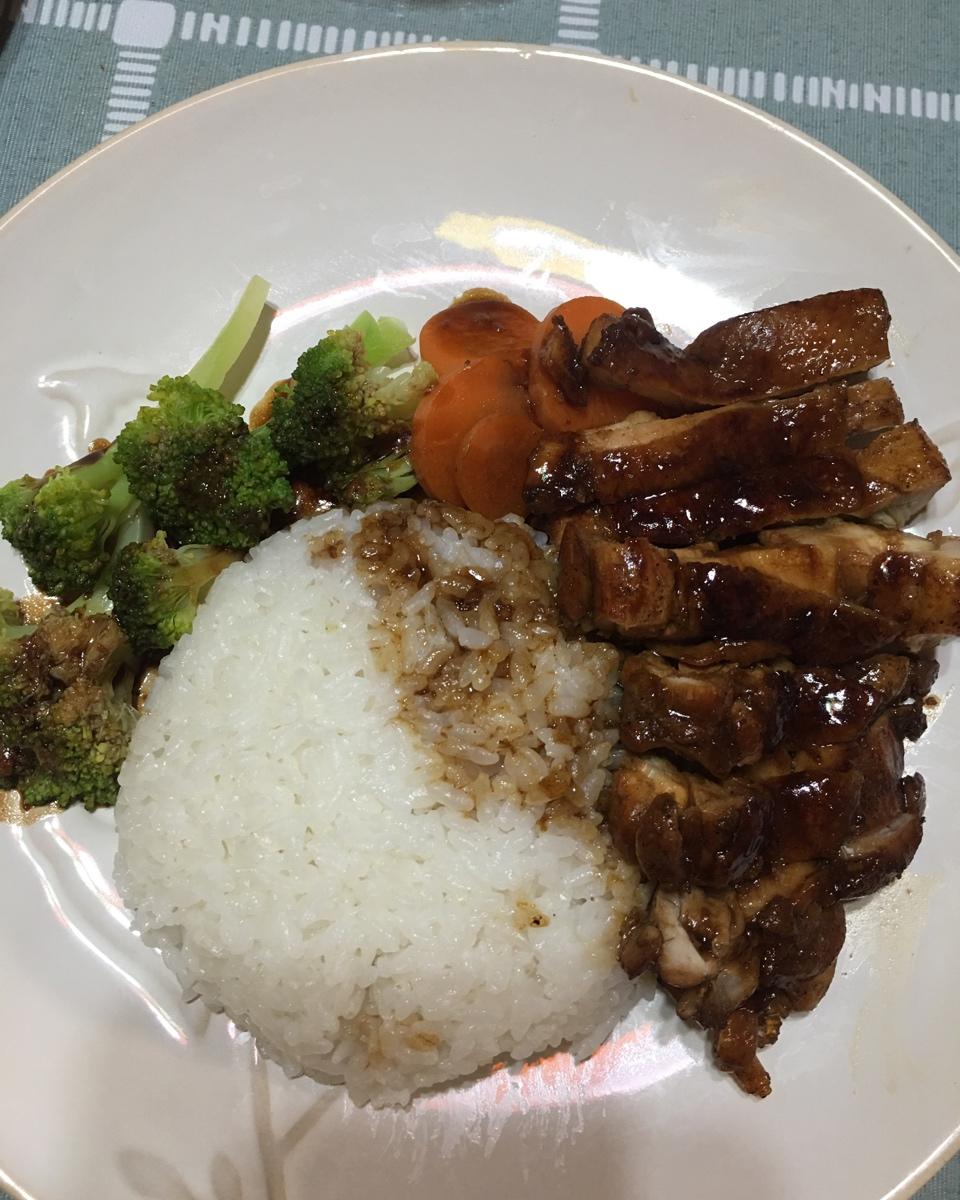 michelle杨做的比外卖好吃的照烧鸡腿饭