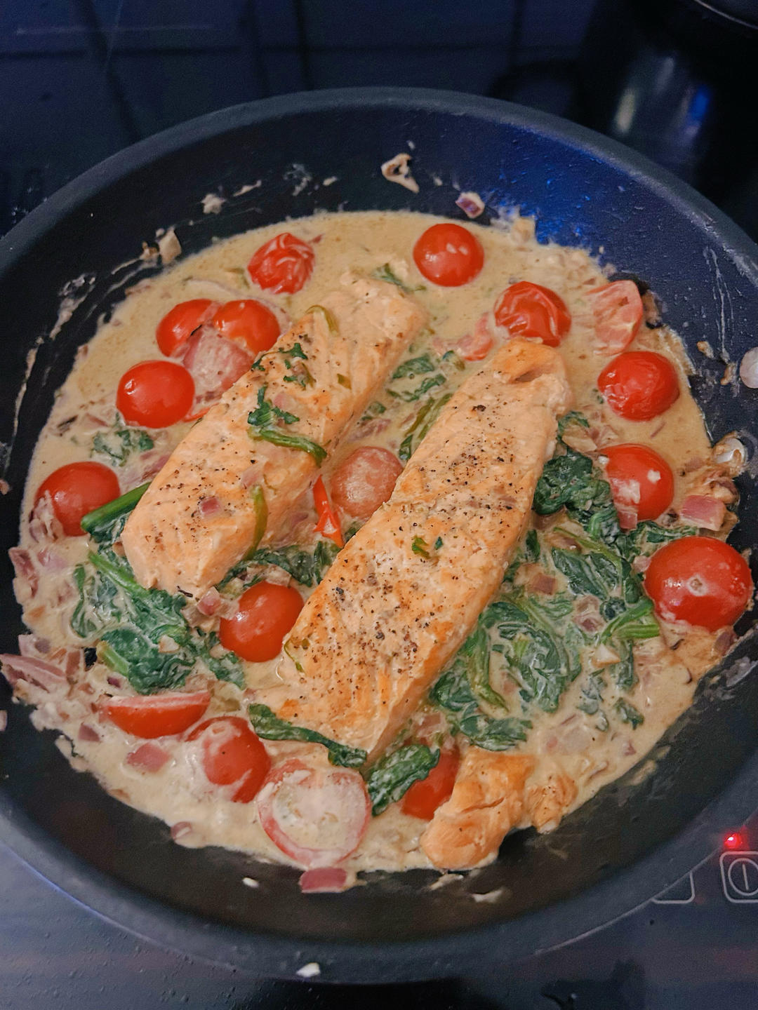 ［三文鱼创新吃法］托斯卡纳三文鱼 Tuscan Salmon