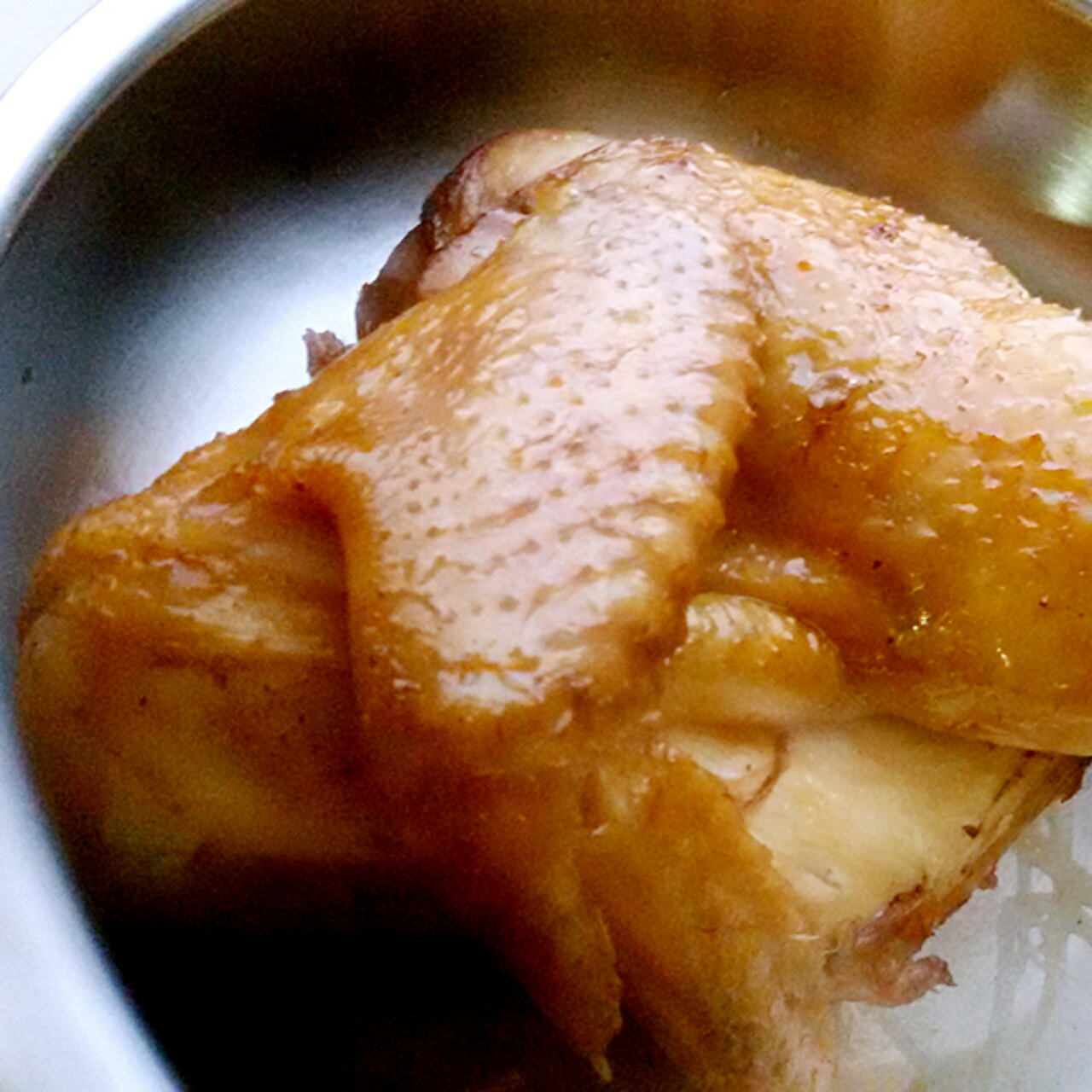 电饭锅版三杯鸡