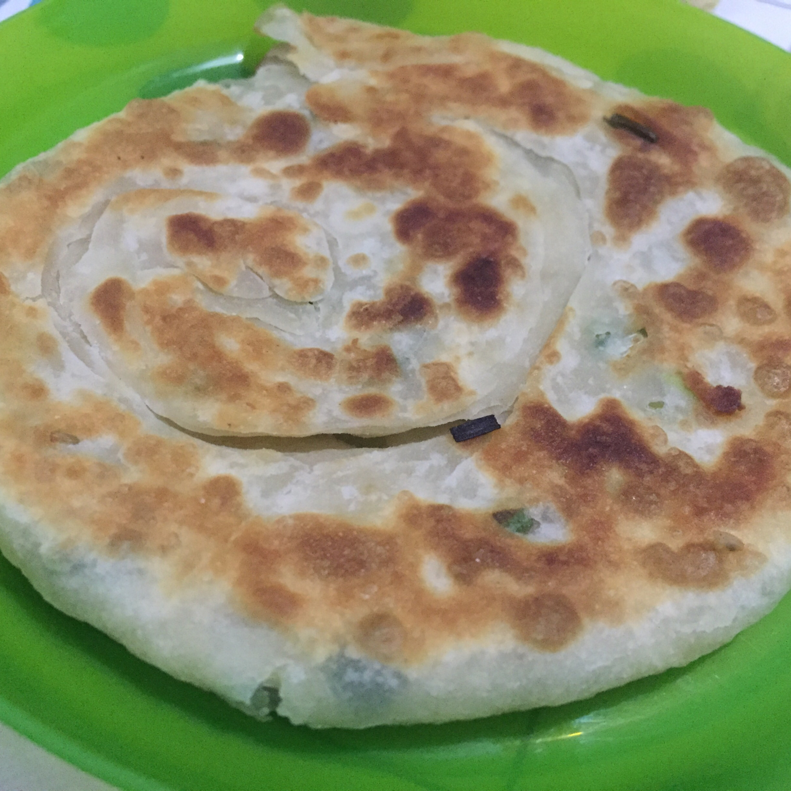 自制葱油饼