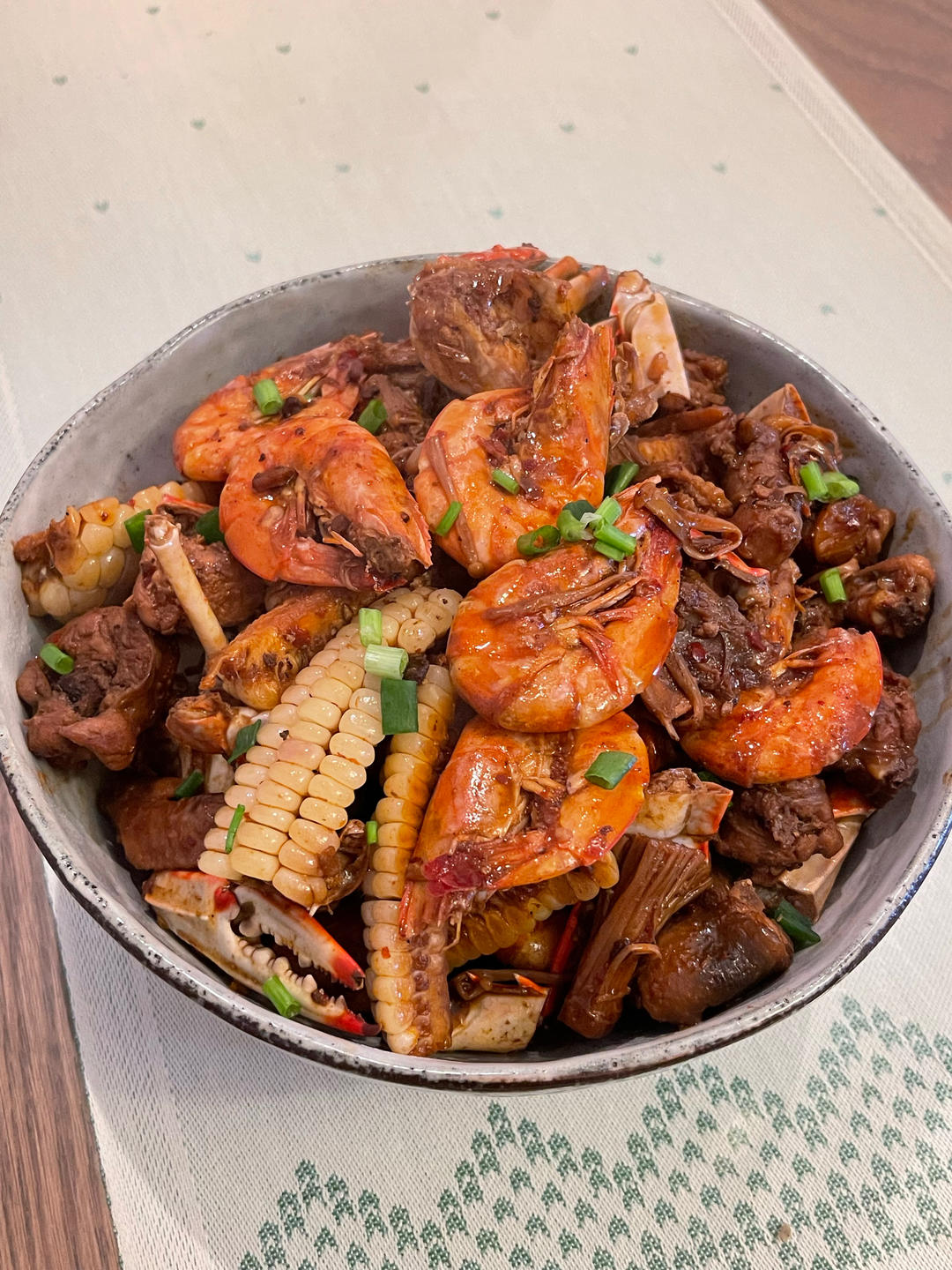 肉蟹煲 能干两碗饭
