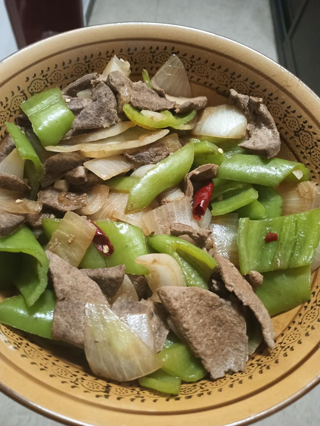 嫩炒猪肝