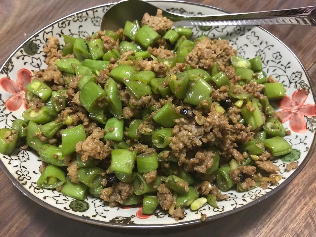 下饭菜－豇豆炒肉糜