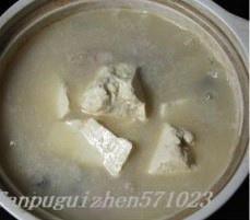 黑鱼豆花煨汤的做法 步骤16