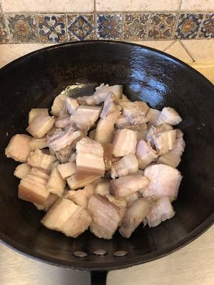 超下饭～梅干菜炒肉的做法 步骤3