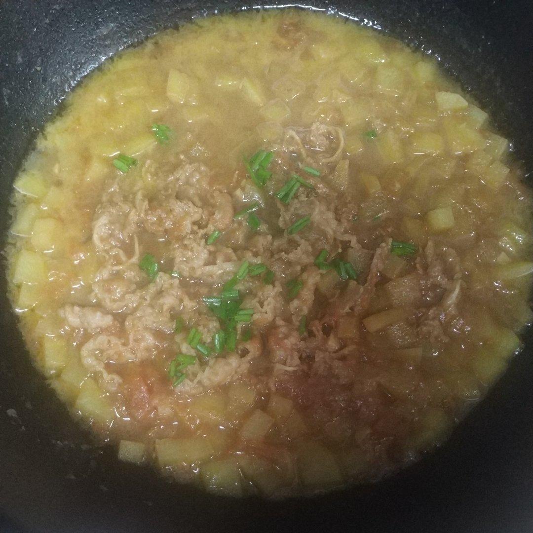 超开胃的番茄土豆肥牛汤‼️下米饭无敌了