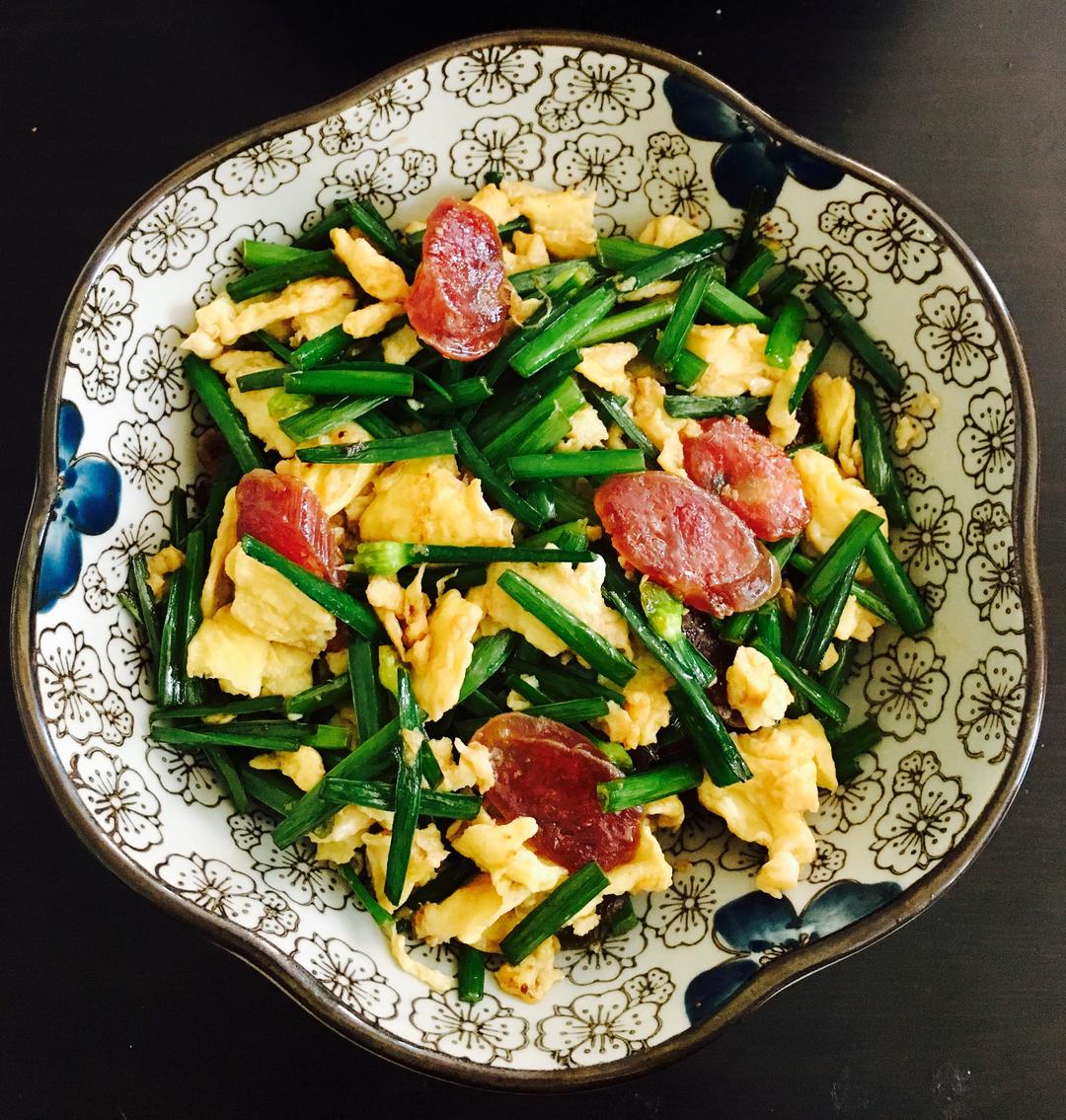 韭菜炒鸡蛋