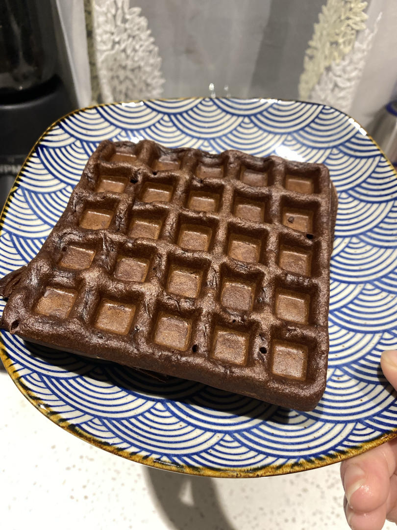 零失败，无需烤箱❗️巧克力华夫饼
