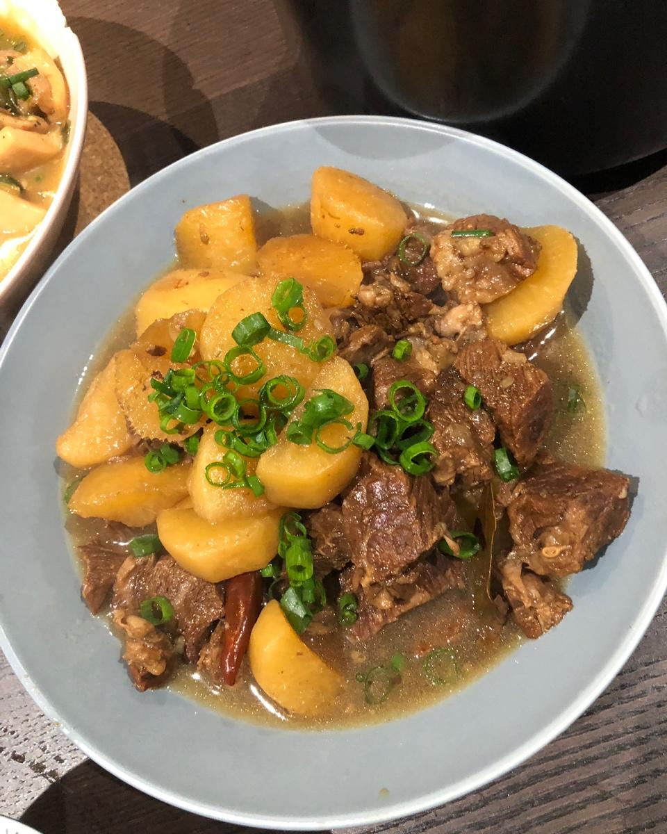 萝卜牛腩煲（高压锅版）