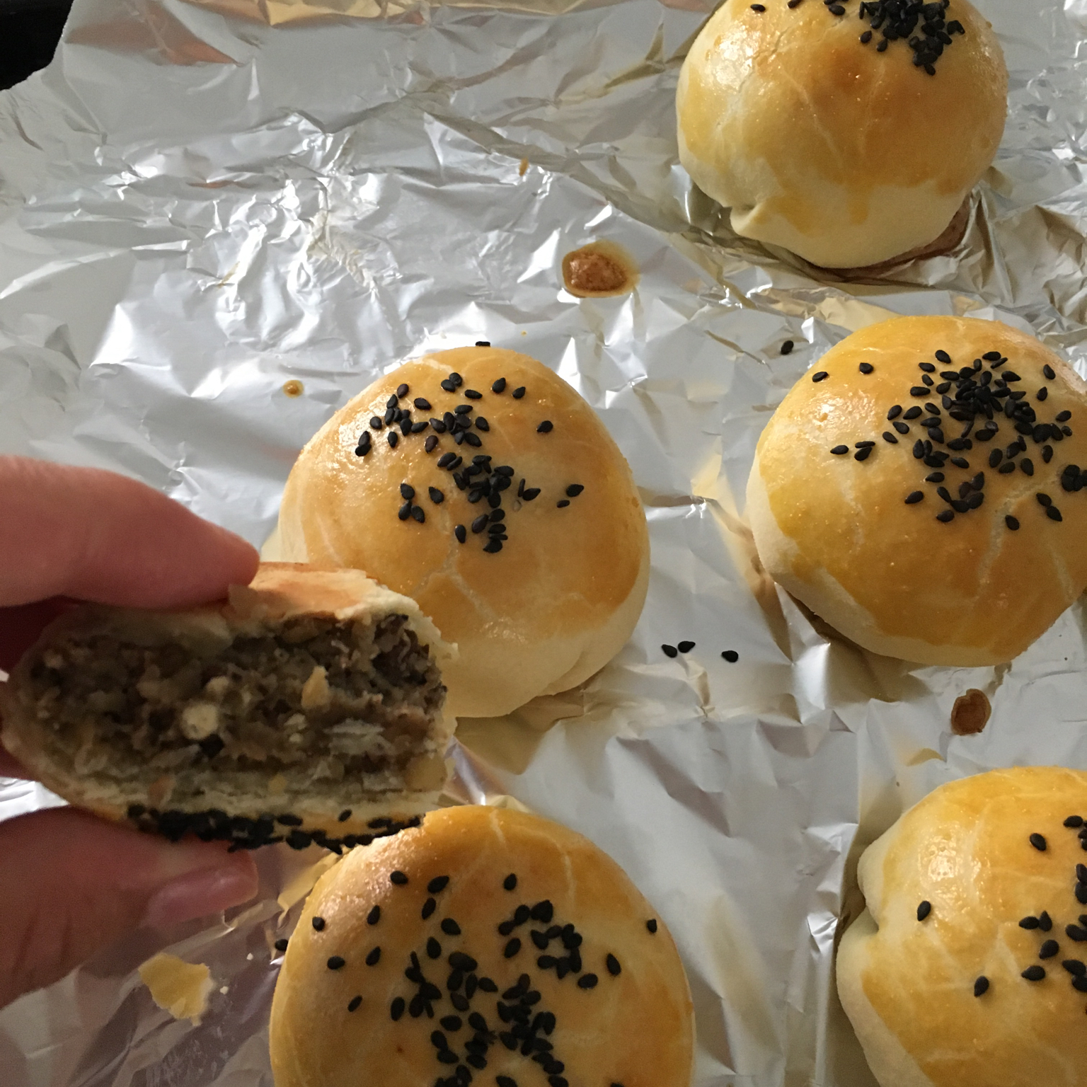 红豆酥饼（附油酥不测漏的办法）